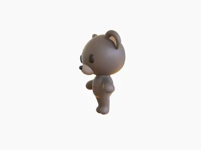 Little animal cute - Rat cute - Character012 Low-poly 3D model