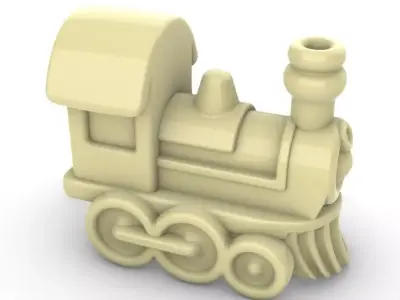 Locomotive train 3D print model