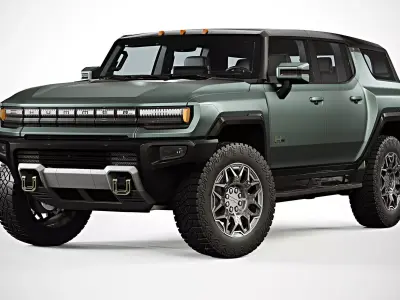 2024 GMC Hummer EV SUV 3D model