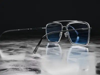 Sci Fi Glasses Iron man Edith 3D model