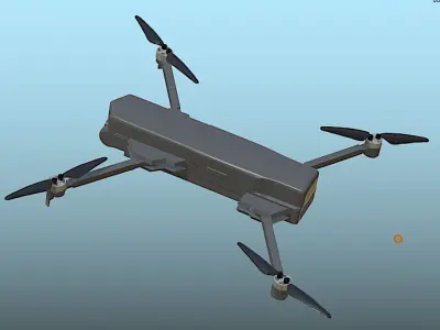 Ruko F11GIM2 Drone - High Poly 3D Model Free 3D model