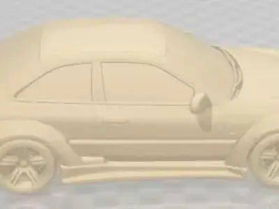 Hyundai Accent 1996 Tuning Printable Car 3D print model