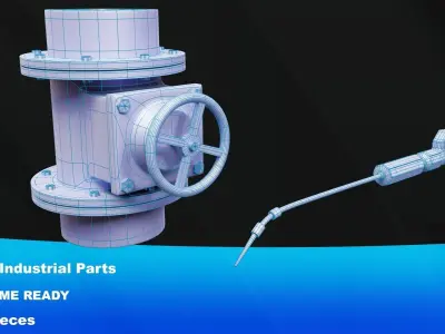 The Industrial pack 3 Free low-poly 3D model
