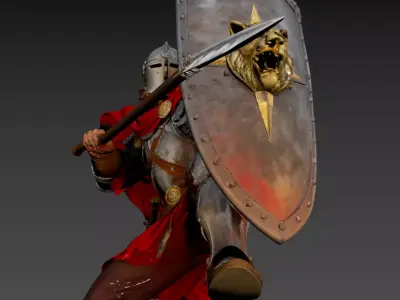 Chinese Style - Scene - Baghdad Warrior 36 3D model