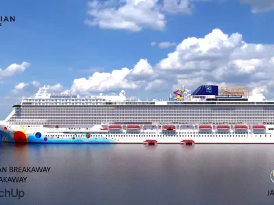 NORWEGIAN BREAKAWAY 3D model