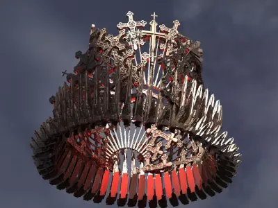 Angel Vortex Crown 5 3D model