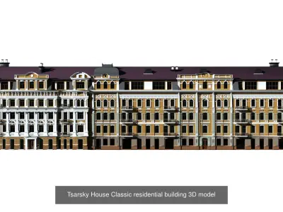 Kyiv city Ukraine Sophia Square Saint Sophia Cathedral 3D Model Collection
