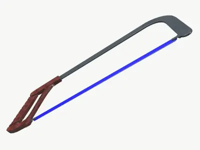 Hack Saw 3D model buy