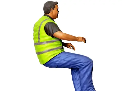 N2 Truck Driver 3D print model