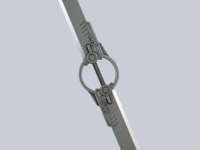 Twinblade Low-poly 3D model purchase