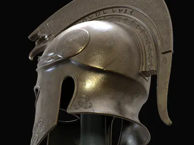 Helm of the Fearless 3D print model
