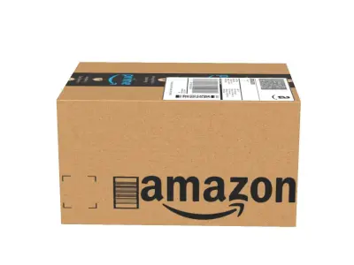Amazon Box 2A PBR 10 Low-poly 3D model
