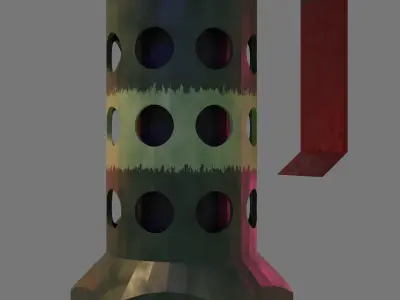 M84 Stun Grenade Low-poly 3D model