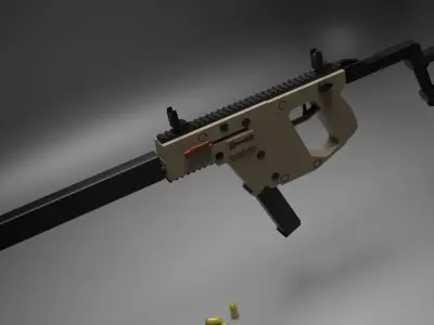 KRISS vector 3d model 3D model