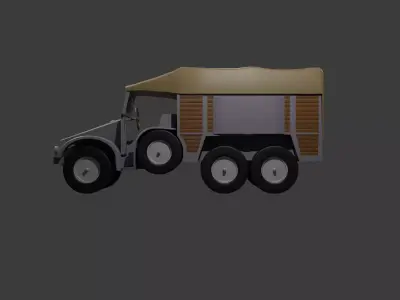 Protze KFZ 69 3d model 3D model
