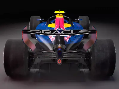 2026 RedBull F1 plus Photoshop files 3D model