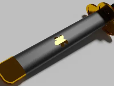 Roronoa Zoros Enma One Piece 3D model