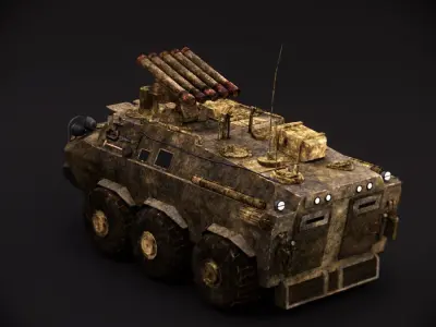 Armored Personal Carrier 3D model