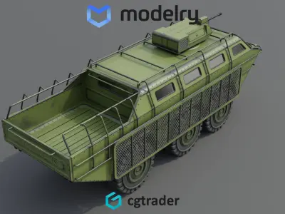 Amphibious ATV 3D model