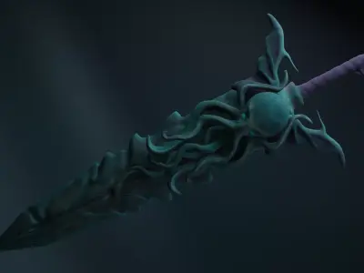 SWORD Low-poly 3D model 66