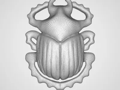 Scarab - The mummy 3D print model