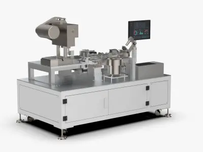 Automatic  Electronic Lock Assembly Machine 3D model