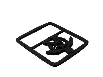 Jeep Wrangler Taillight covers Sea Turtle 3D model