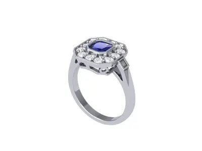 Wedding Ring  3D print model 228