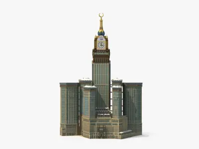 Abraj Al Bait  purchase 3D model