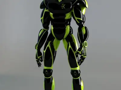 Nano Robot 3D model purchase