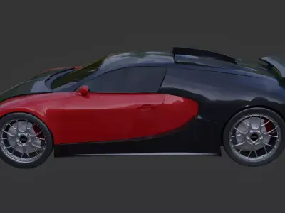 bugatti veyron 3D model