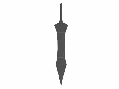 Collection of 30 fantasy swords 3D model