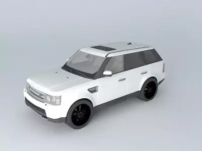 Land Rover Range Rover Sport HSE 2010 Free 3D model