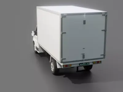 Vauxhall Movano Box Van 3D model
