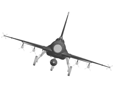 JF-17 Thunder 3D model purchase