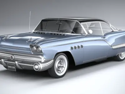  Generic American Car 1958 