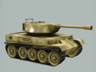 WW2 Tank  3D model