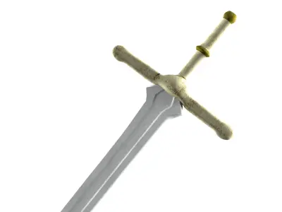Sword  Low-poly 3D model purchase