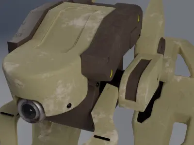 Guard watcher 3d mech model 3D model