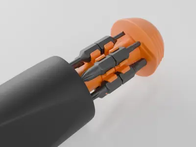 Ltt ScrewDriver 3D model