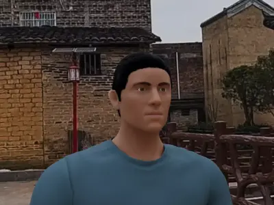 human 3D model