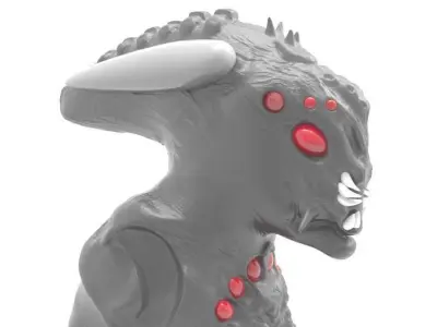 Creature 3 Bust Free 3D print model