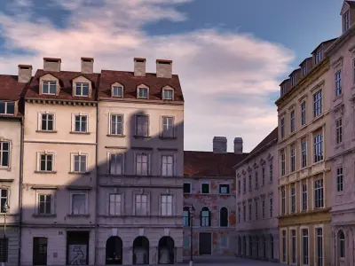 Vienna street 3D model