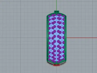 Orecchino modello D Free 3D model