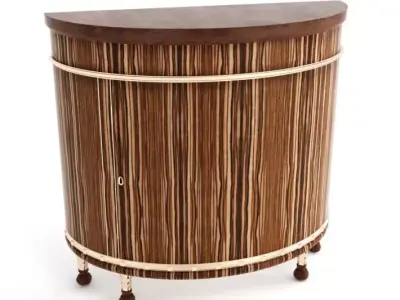 Brown Antique Furniture 3D model