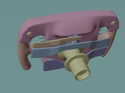F1 Steering Wheel Free 3D model