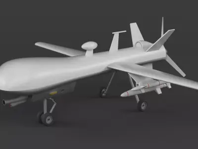 Drone 3D model 25