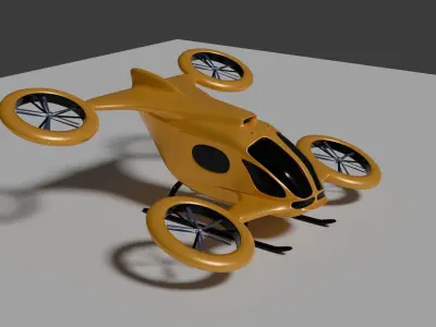 EVTOL 3D model