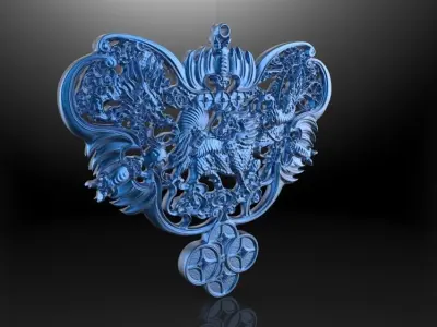 jewelry Pendant Free 3D print model