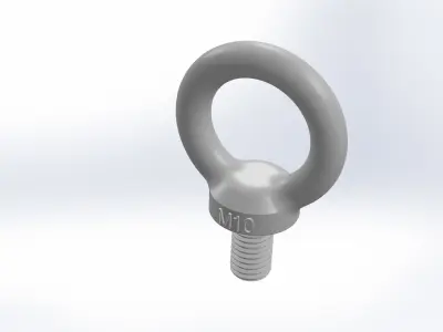Eyebolt M10 3D model